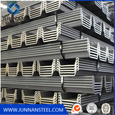 hot sale  hot rolled steel sheet pile used for docks
