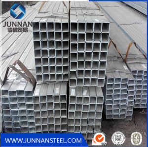 High quality low carbon steel square pipe rectangular tubes