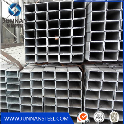 High quality low carbon steel square pipe rectangular tubes