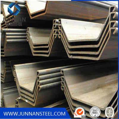China Steel Sheet Pile for sales/piling beam/flood gate steel sheet pile jis standard