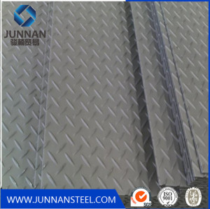 price of China standard steel checkered plate sizes