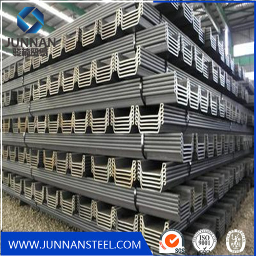 china tangshan supply u type hot rolled steel sheet pile
