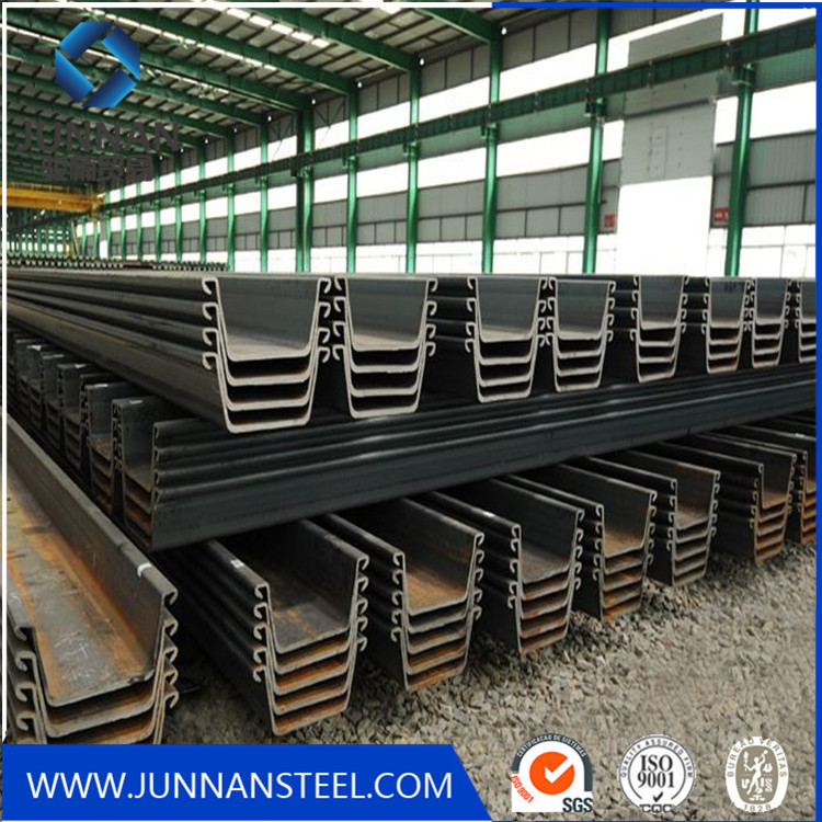 S355JO u type steel sheet pile for construction in China | Steel Sheet ...