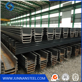 S355JO u type steel sheet pile for construction in China