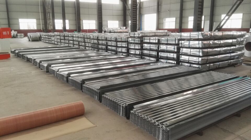 corrugated galvanized steel panels