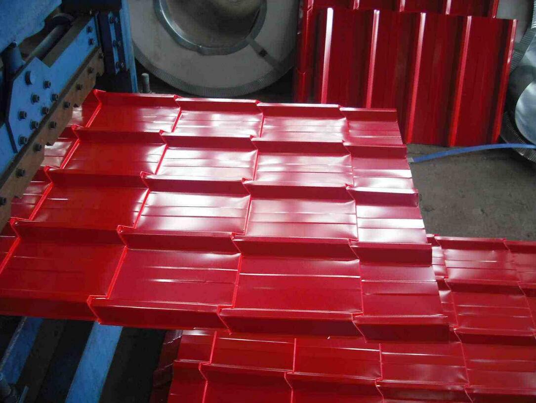 corrugated steel plate