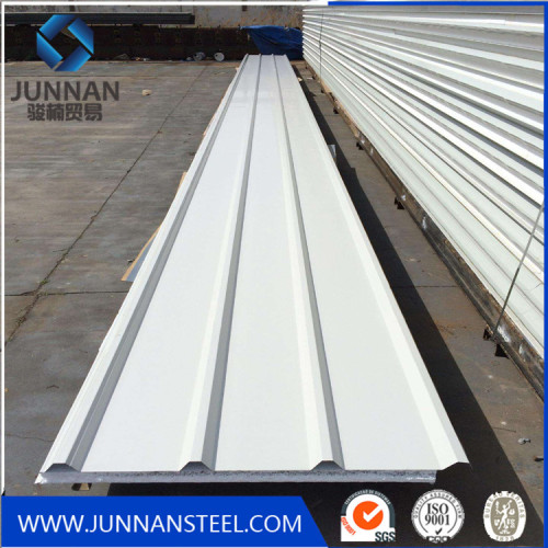 High quality corrugated iron sheets for roof with PPGI in Tangshan