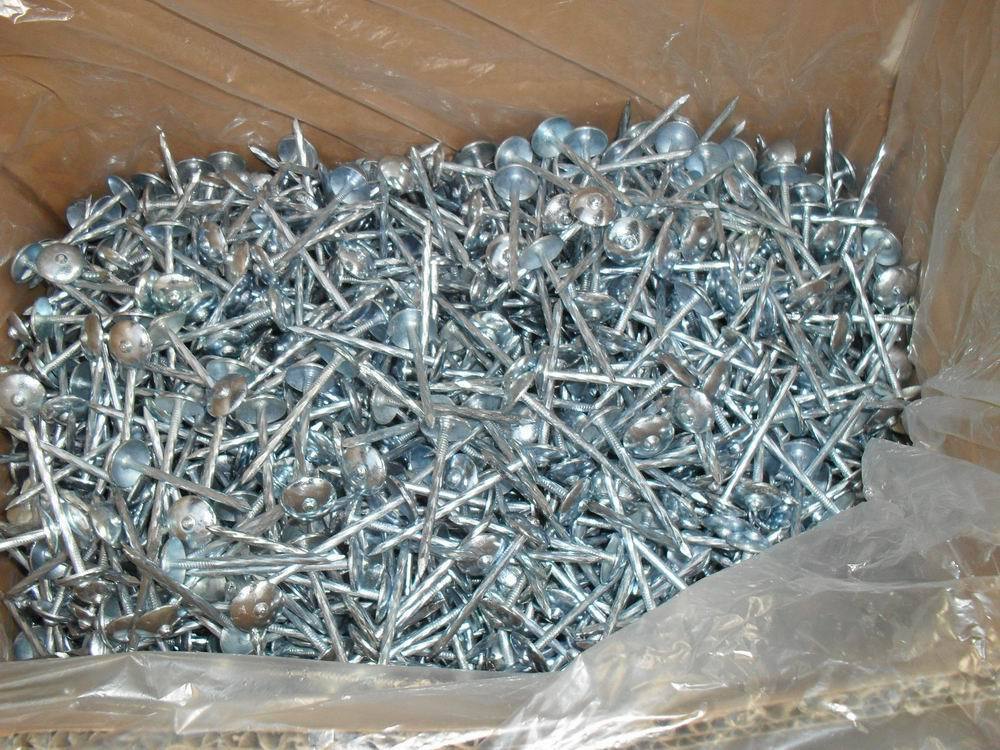 roofing nails with washer