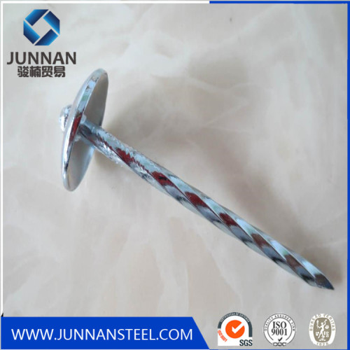 hot sale galvanized smooth Umbrella head Roofing Nails
