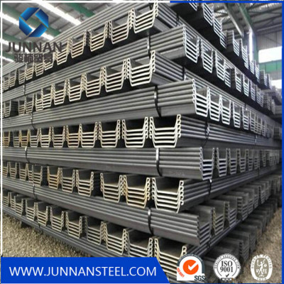 steel sheet pile with factory price for bridge