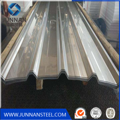 galvanized corrugated sheet pile zinc coated corrugated roofing panels