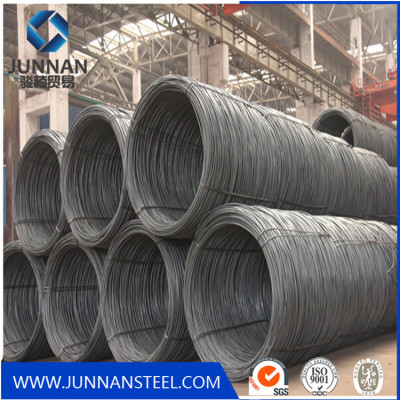 China manufacturer 8mm steel wire rod in coils