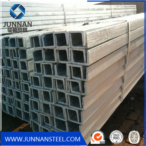 A36 Q235 SS400 hot rolled iron U channel steel
