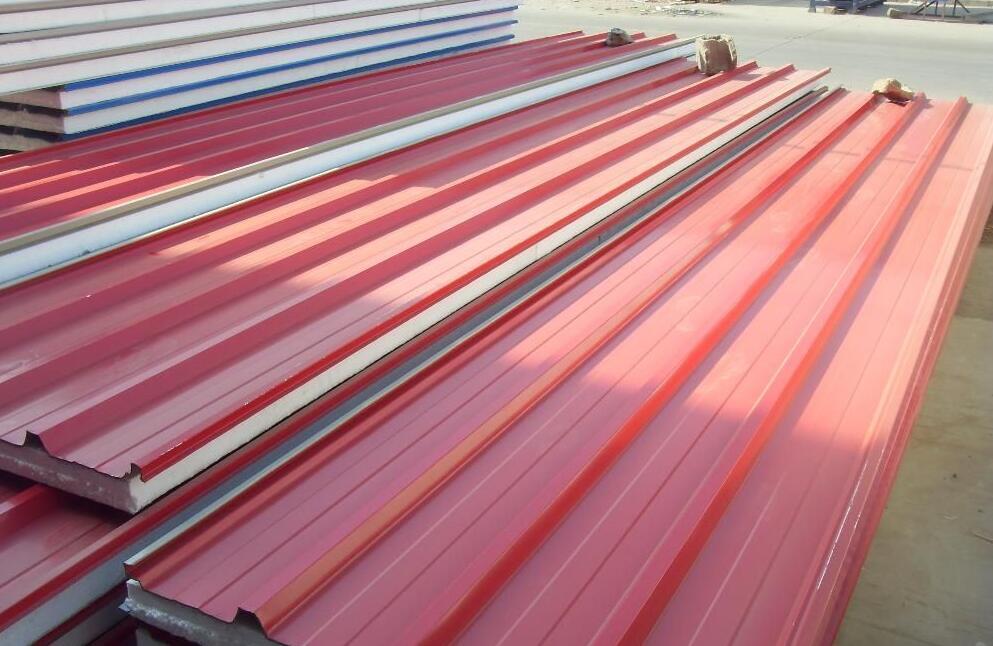 corrugated steel roofing sheet thermocol