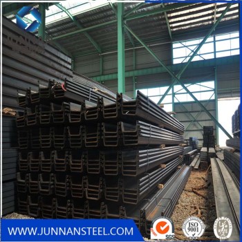 good quality hot rolled steel sheet pile used for docks