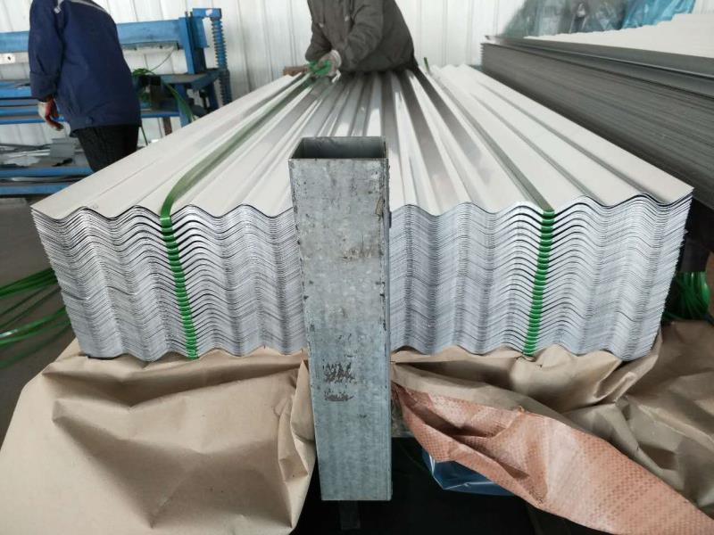 corrugated galvanised steel roofing sheet