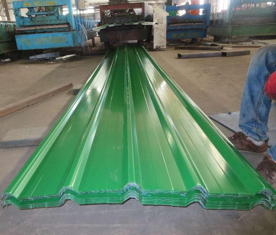 corrugated galvanised steel roofing sheet