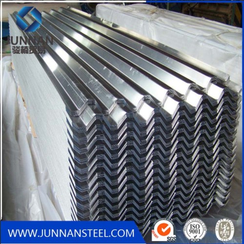 full Hard secondary corrugated metal roofing steel sheet