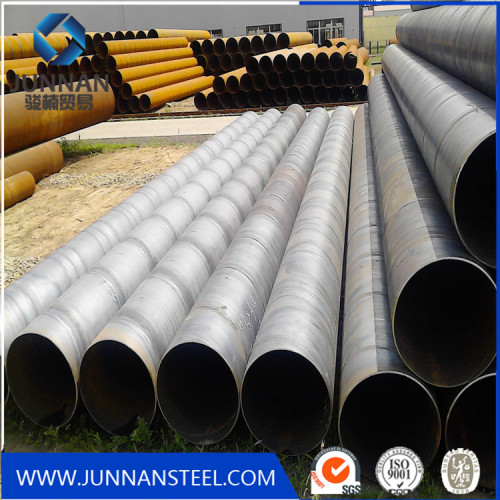 Tangshan Carbon Steel Spiral Welded Pipe Packing in Bundle