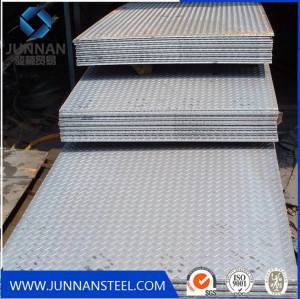 MS Carbon Steel Tear Drop S275jr SS400 A36 Q235 Checkered Steel Plate