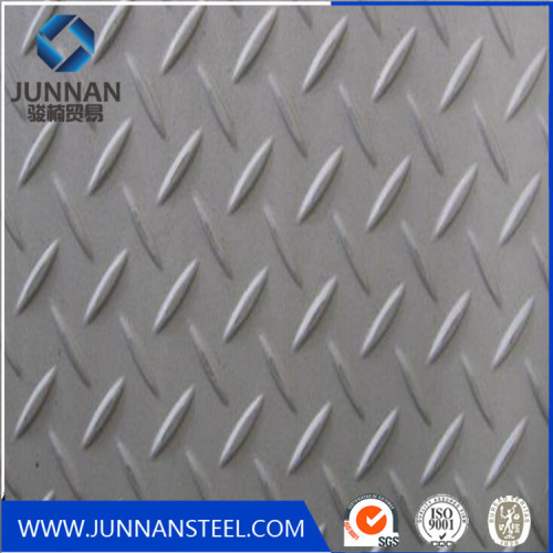 SS 400 q235 Chequered steel Floor Plate, Mild steel checker plate
