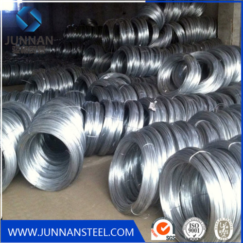 2.5mm galvanized woven wire low carbon steel gi wire