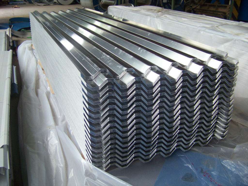 coated corrugated iron