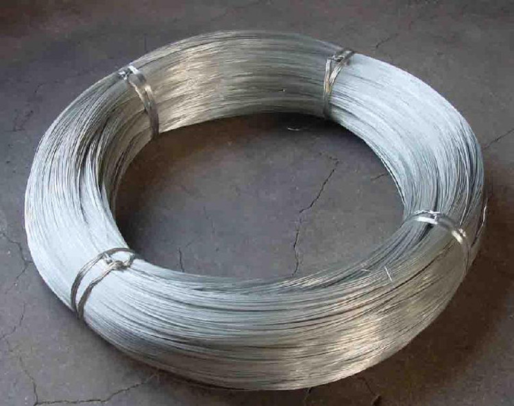 flat galvanized wire