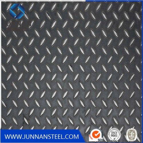 hot rolled 2-10mm thick standard steel checkered plate sizes