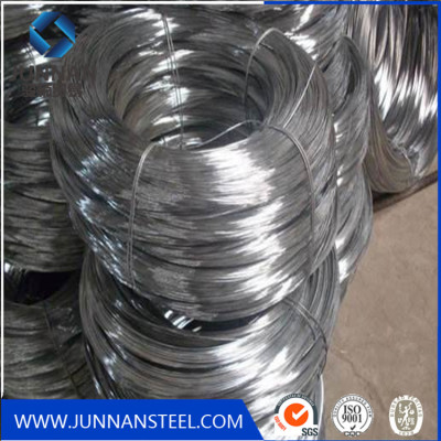 2.5mm galvanized woven wire low carbon steel gi wire