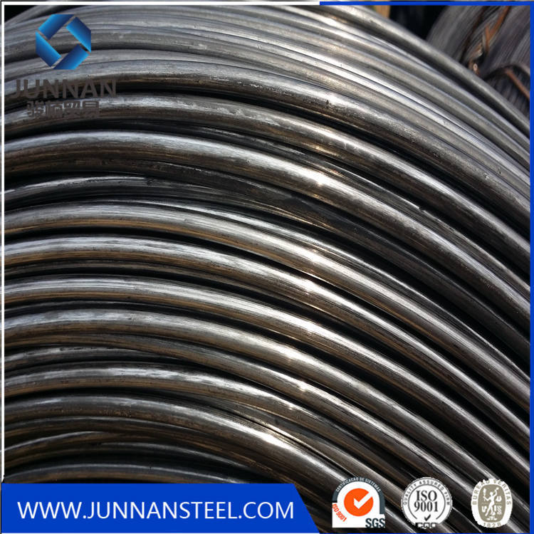 Hot rolled wire rod coil close-up