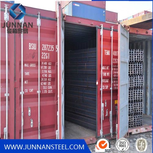 China Supplier SS400 Steel h Beam Sizes Bundled with Firm Steel Straps