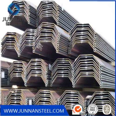 Galvanized High Quality Steel Sheet Pile Used in civil engineering