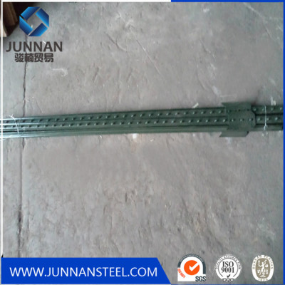Hot Dipped Galvanized 1.8m Long Steel Fence Y Post