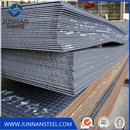 Stock Hr Checkered Plate of Q235B Material