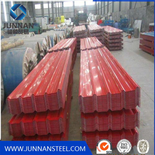 Dx51d Z120 PPGI Pre-Painted Corrugated Steel Sheet for Roofing Building