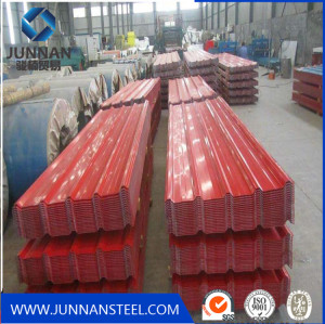 Trapezoidal Corrugated Ibr Steel Roofing Sheet with Color Coated