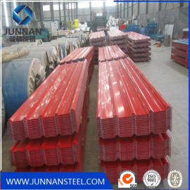 Trapezoidal Corrugated Ibr Steel Roofing Sheet with Color Coated