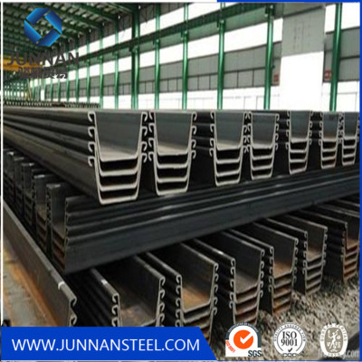 Hot Rolled U Type Steel Sheet Pile 400X100mm Sy295