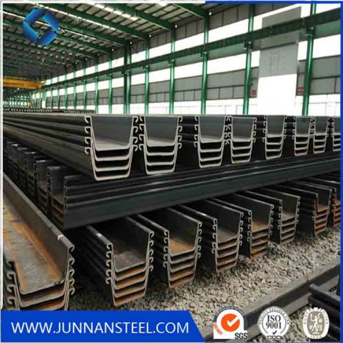 Hot Seall! ! ! U / Z Type Hot Rolled Steel Sheet Pile Made in China Q345b S355