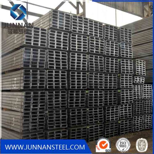 Prime Hot Rolled Sizes Steel U Channel