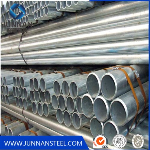 Round section shape and API certification thin wall galvanized steel pipe
