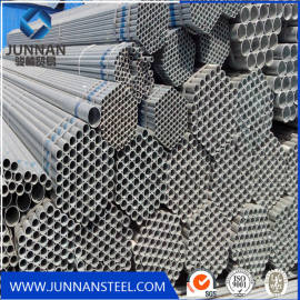 ISO certification and non-secondary galvanized round steel pipe
