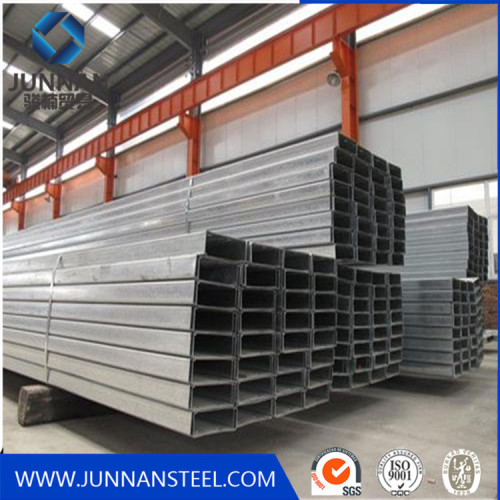 6m-12m Galvanized Structural Steel Section Steel U Channel