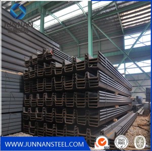 Distributor larsen q235b q345b sy295 material steel sheet pile