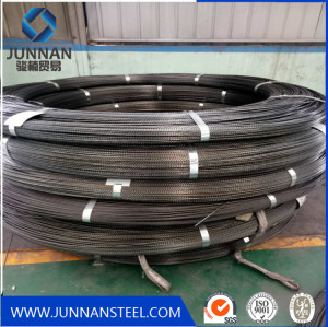 12.7mm 1*7 wire pc steel strand wire for Bangladesh market