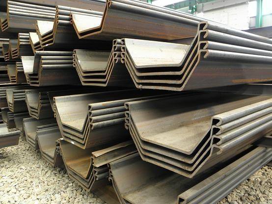 Steel Sheet Piling -- Pan type Sheet Piles