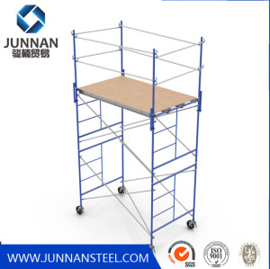 Standard Size Steel Galvanized Frame Scaffolding For Construction