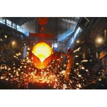 April World Steel Association statistics national crude steel output of 156.7 million tons