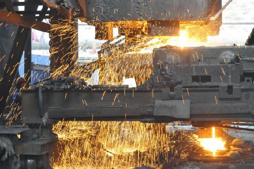 The steel industry still plays an important role in the world economy